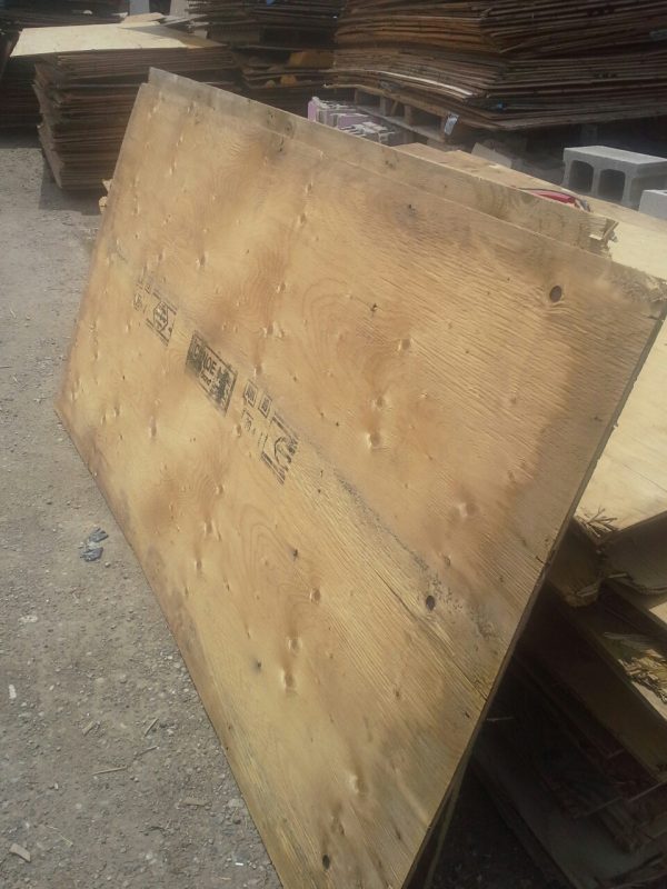 Recycled Plywood - 4ft X 8ft 1/2" thick