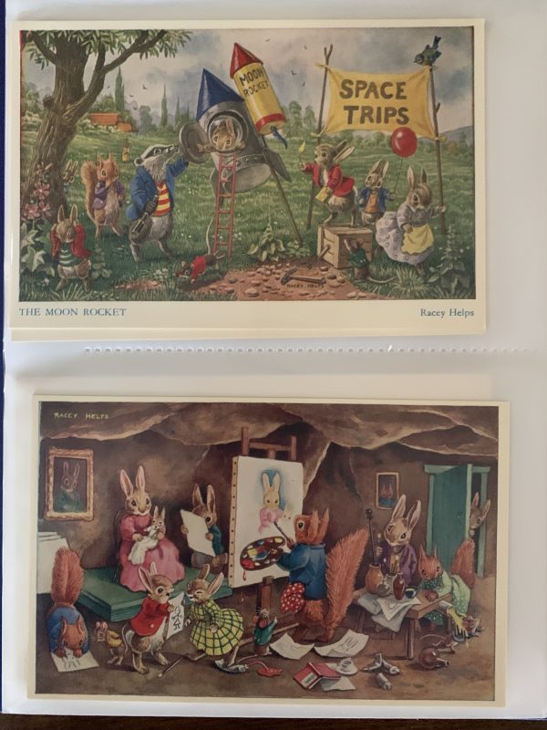 OLD POSTCARDS - MARGARET TEMPEST/RACEY HELPS/MOLLY BRETT